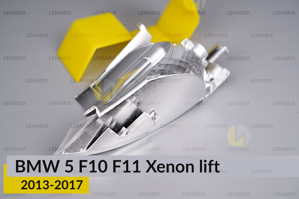 Хромований покажчик повороту BMW 5 F10 F11 Xenon (2013-2017) рест правий