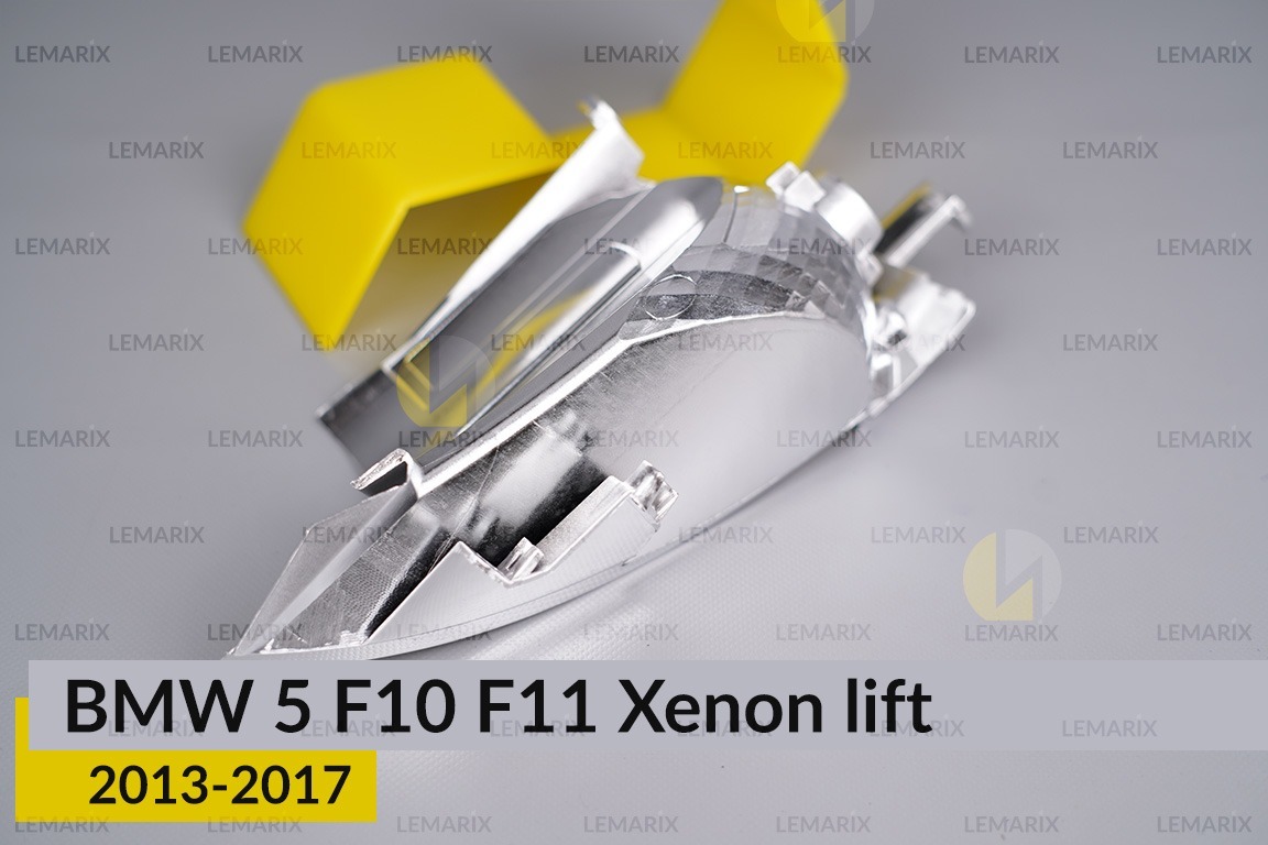 Хромований покажчик повороту BMW 5 F10 F11 Xenon (2013-2017) рест правий