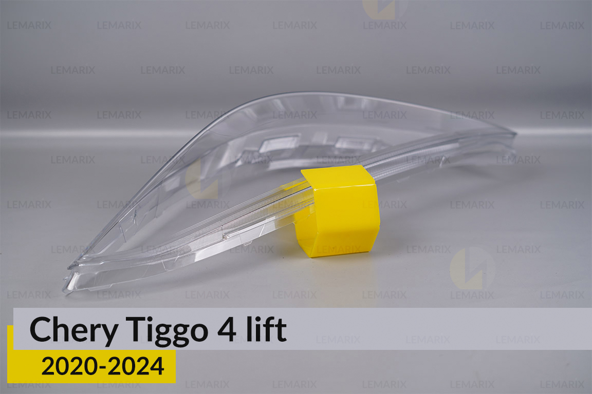 Скло фари Chery Tiggo 4 (2020-2024) рест ліве
