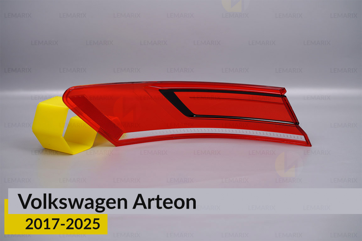 Скло заднього ліхтаря зовнішнє в крилі VW Volkswagen Arteon (2017-2025) праве
