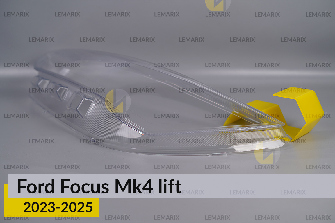 Скло фари Ford Focus Mk4 (2023-2025) рест ліве