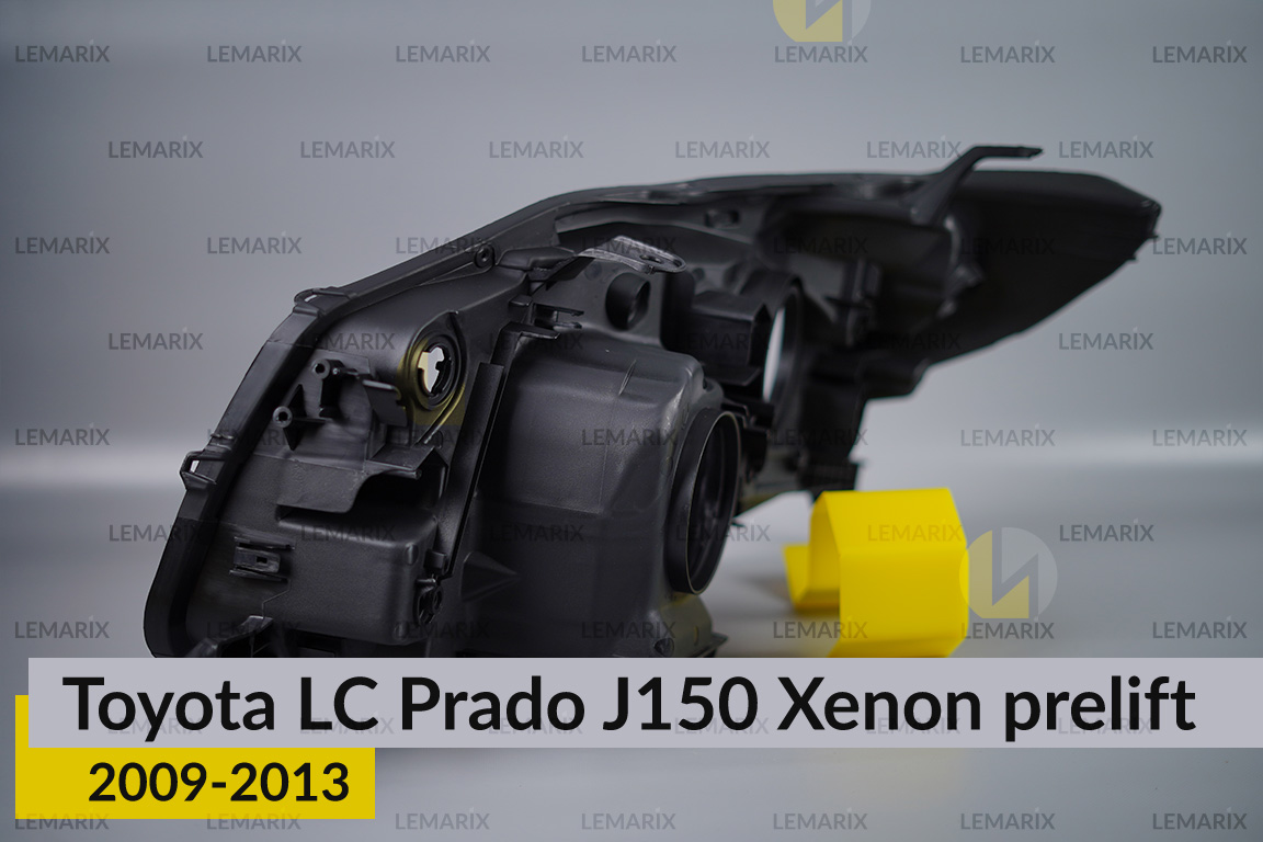 Корпус фари Toyota Land Cruiser Prado J150 Xenon (2009-2013) дорест правий