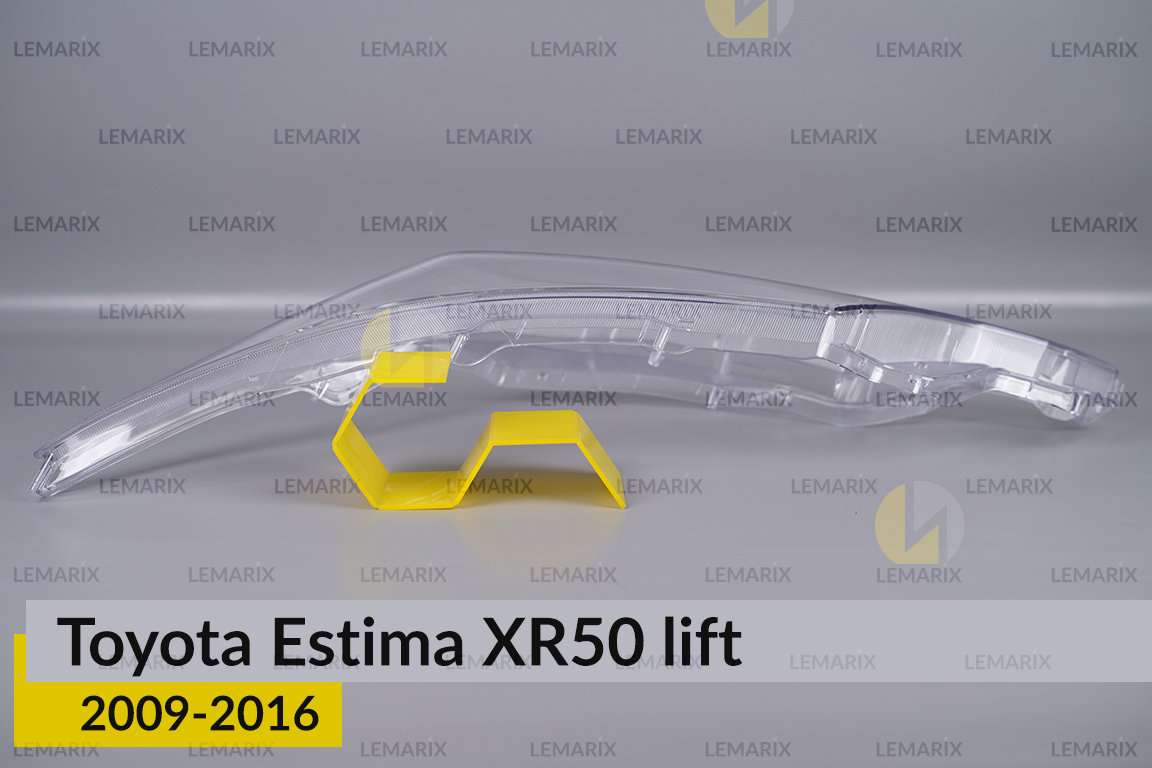 Скло фари Toyota Estima XR50 (2009-2016) рест ліве
