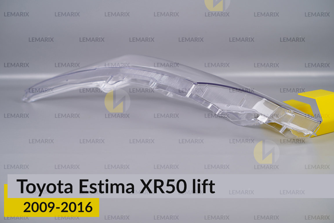 Скло фари Toyota Estima XR50 (2009-2016) рест ліве