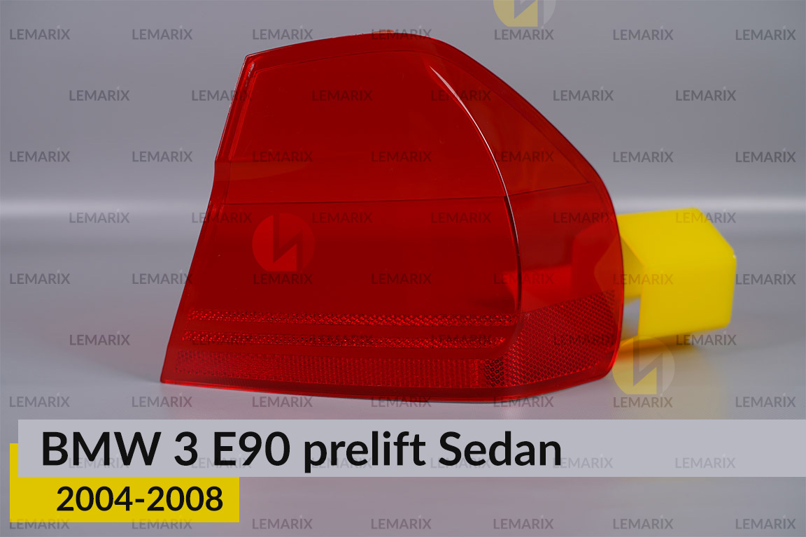 Скло заднього ліхтаря зовнішнє в крилі BMW 3 E90 Sedan (2004-2008) дорест праве