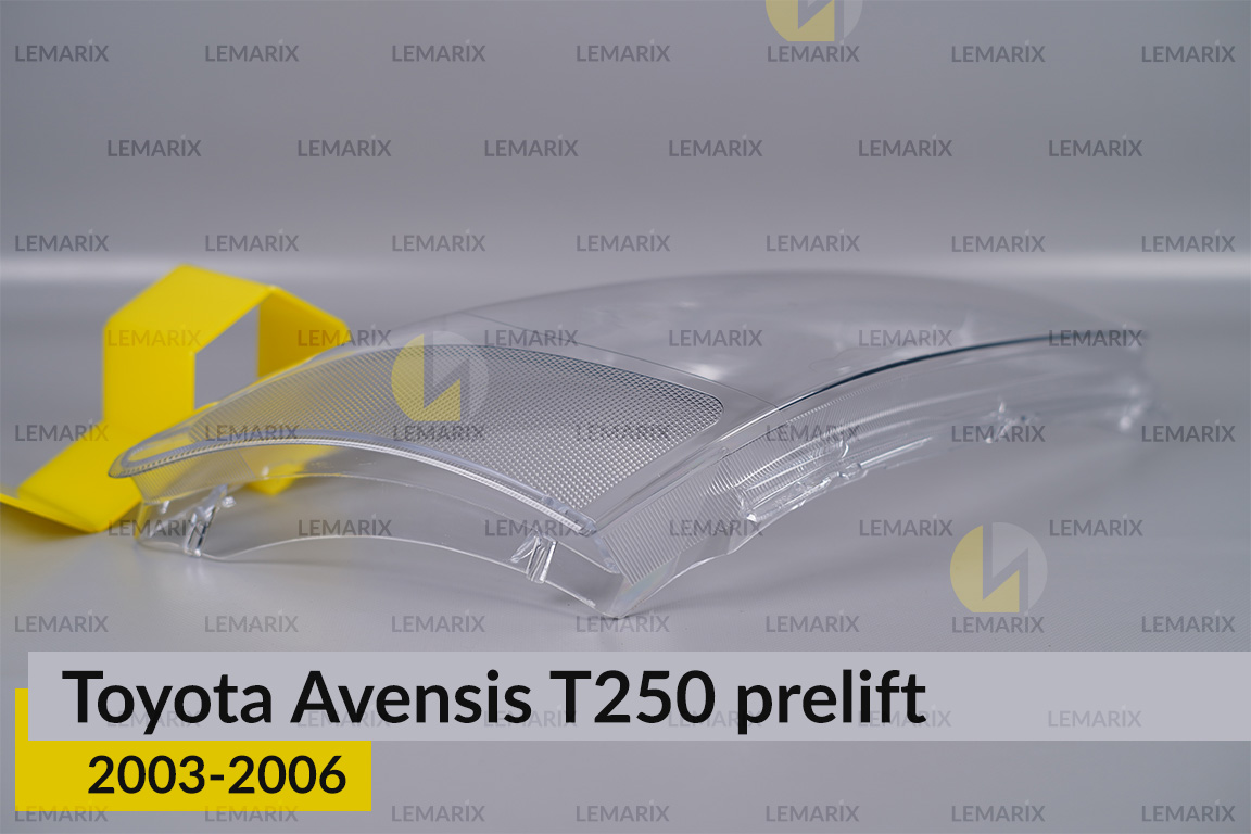Скло фари Toyota Avensis T250 (2003-2006) дорест праве