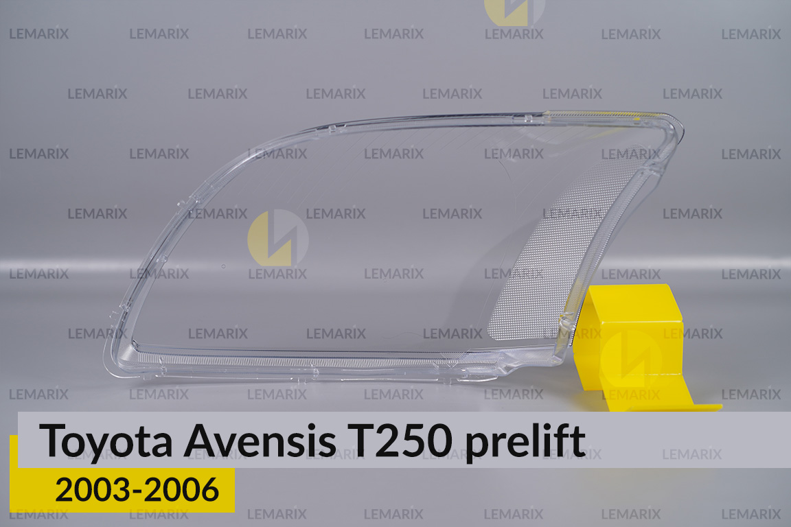 Скло фари Toyota Avensis T250 (2003-2006) дорест праве