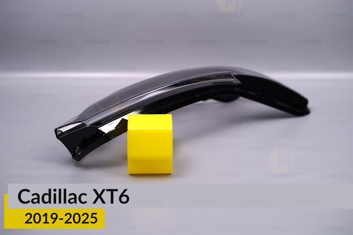 Скло фари Cadillac XT6 (2019-2026) праве