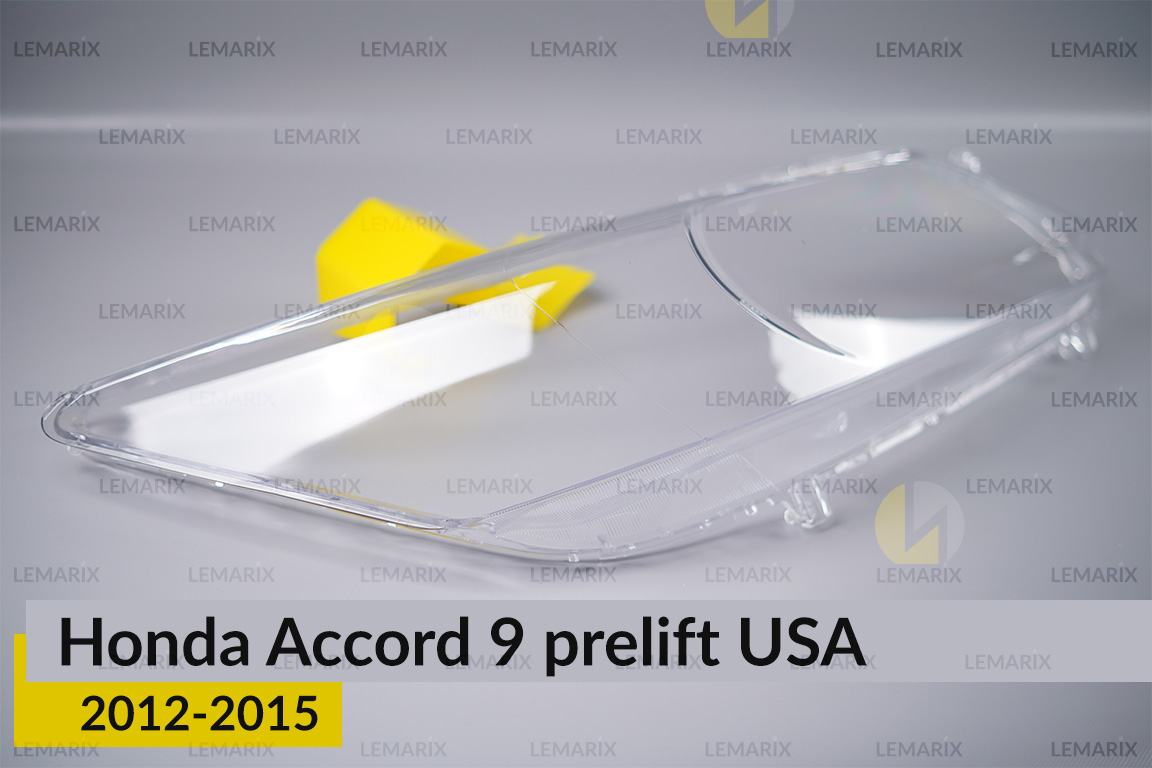 Скло фари Honda Accord 9 USA (2012-2015) дорест праве