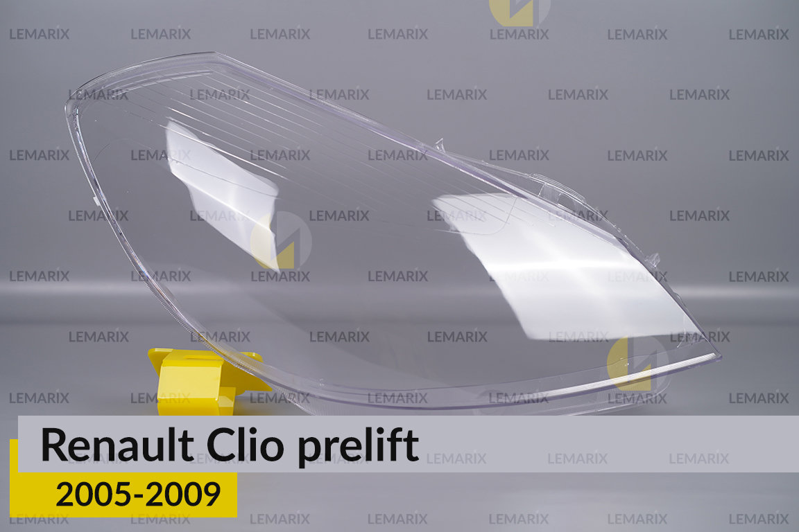 Скло фари Renault Clio (2005-2009) дорест праве