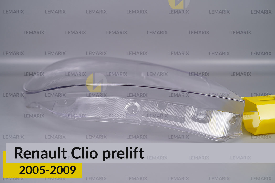 Скло фари Renault Clio (2005-2009) дорест праве