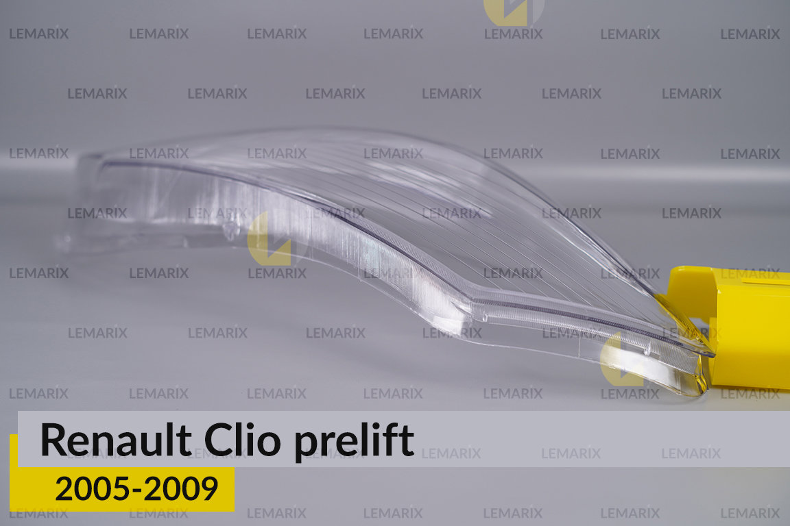 Скло фари Renault Clio (2005-2009) дорест праве