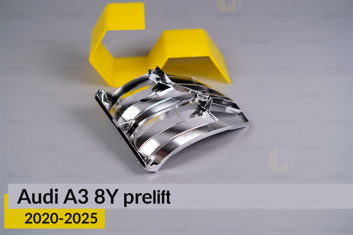 Хромований абажур внутрішній Audi A3 8Y (2020-2025) дорест лівий