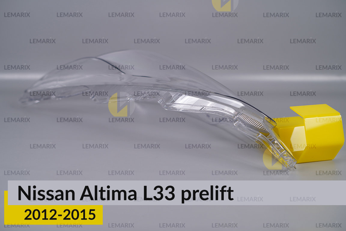 Скло фари Nissan Altima L33 (2012-2015) дорест ліве