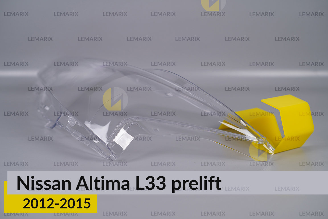 Скло фари Nissan Altima L33 (2012-2015) дорест ліве
