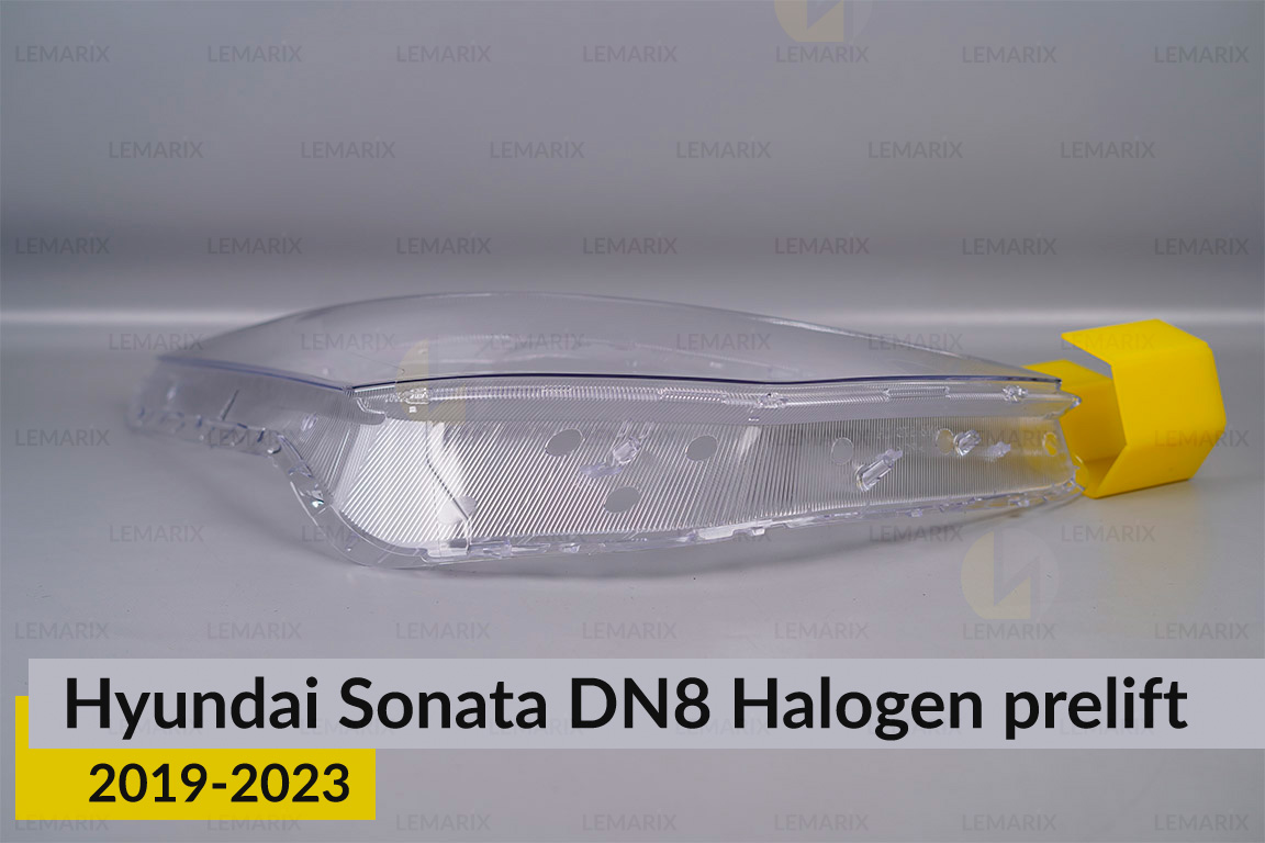 Скло фари Hyundai Sonata DN8 Halogen (2019-2023) дорест праве