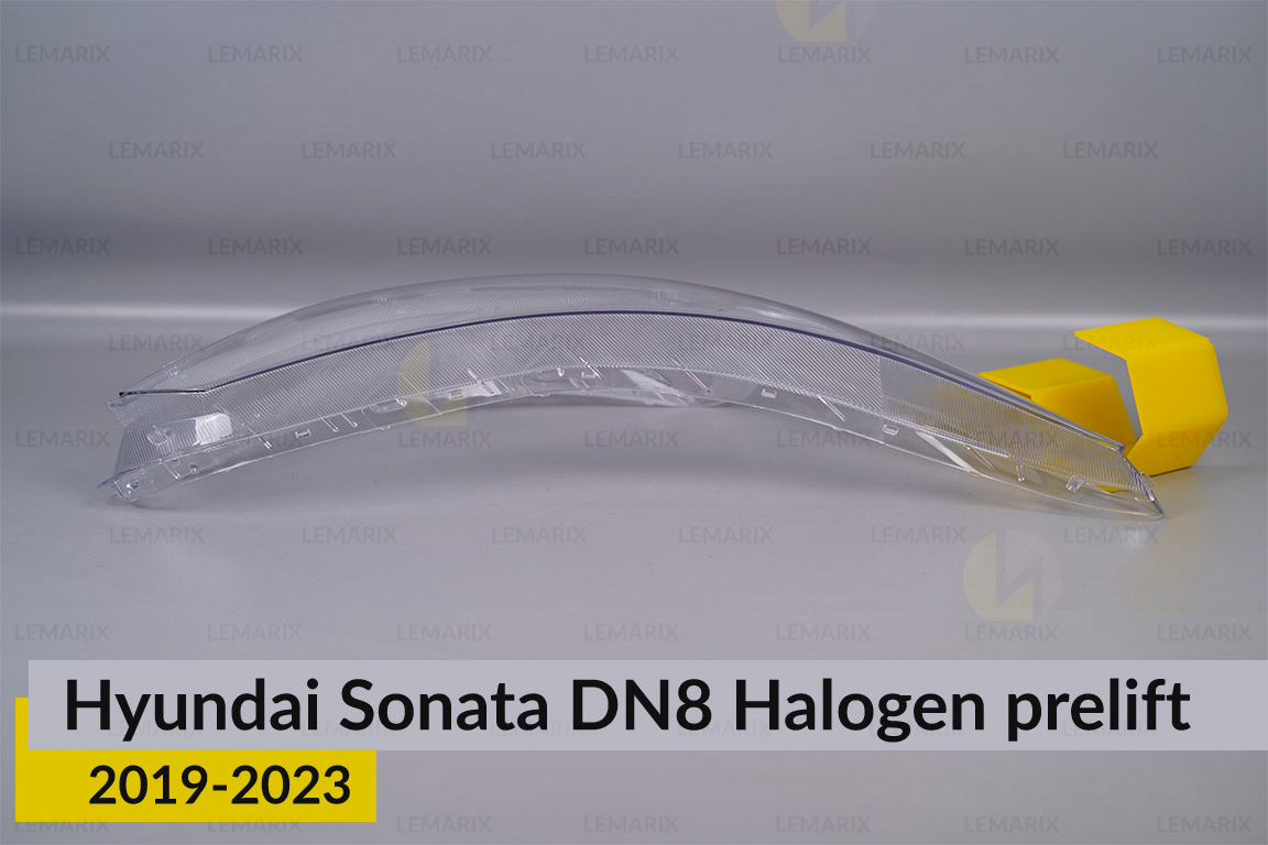 Скло фари Hyundai Sonata DN8 Halogen (2019-2023) дорест праве