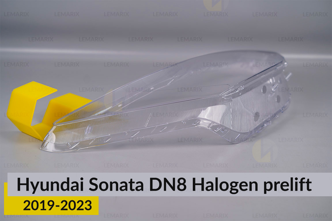 Скло фари Hyundai Sonata DN8 Halogen (2019-2023) дорест праве