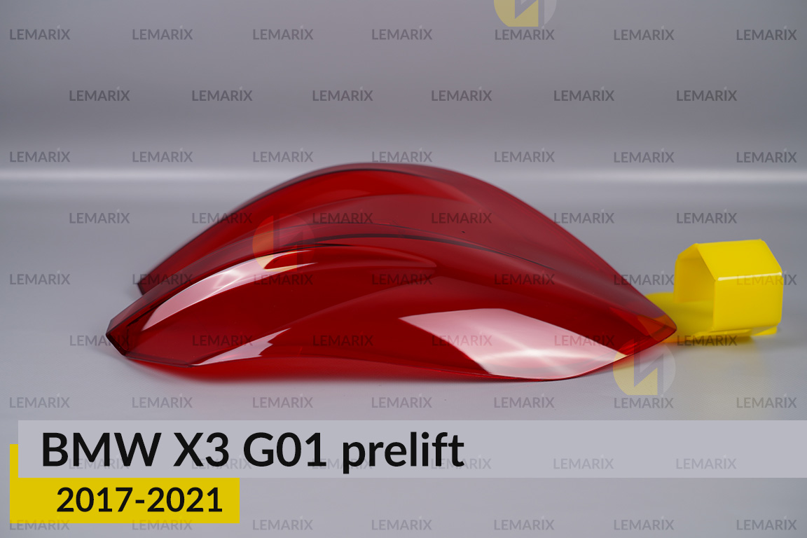 Скло заднього ліхтаря зовнішнє в крилі BMW X3 G01 (2017-2021) дорест ліве