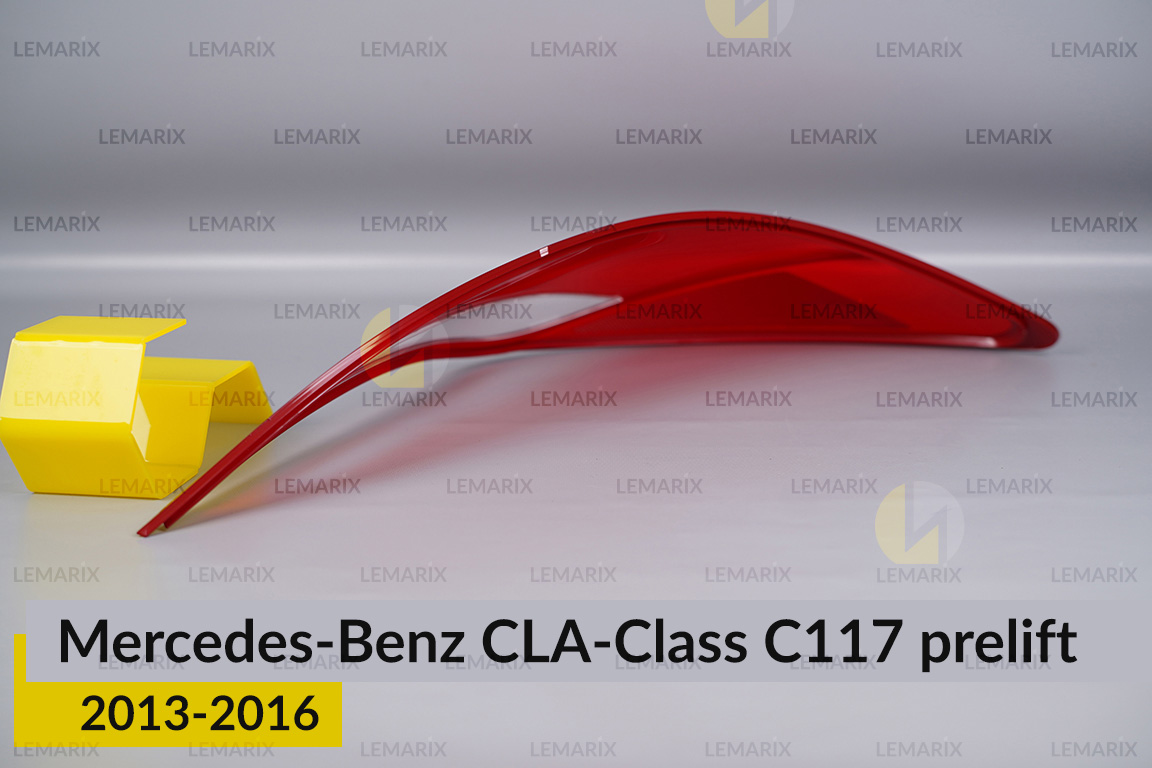 Скло заднього ліхтаря Mercedes-Benz CLA-Class C117 (2013-2016) дорест ліве