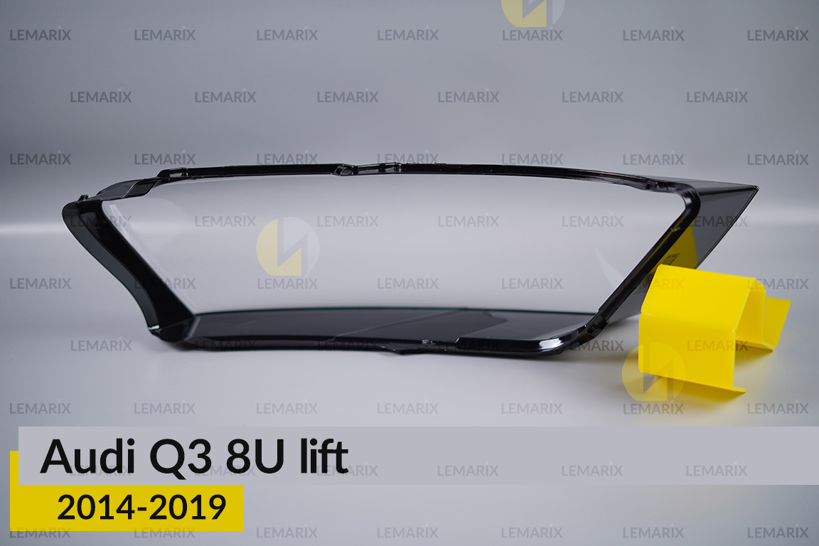 Скло фари Audi Q3 8U (2014-2019) рест ліве