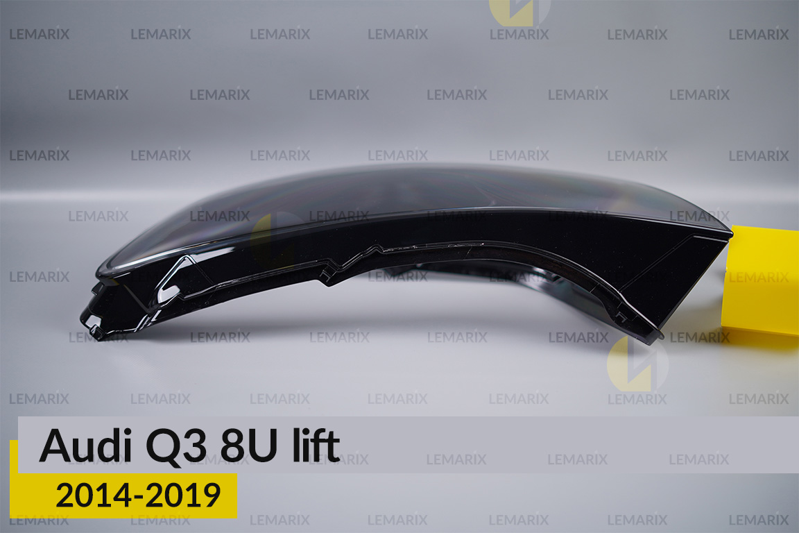 Скло фари Audi Q3 8U (2014-2019) рест ліве