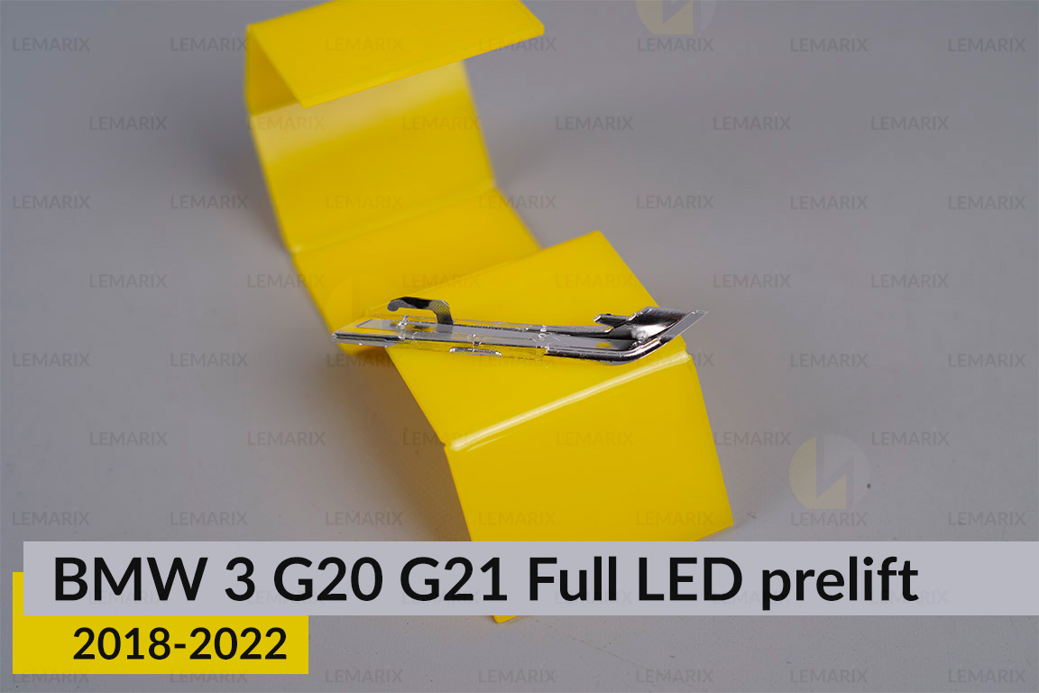 Хромований декор боковий зовнішній BMW 3 G20 G21 Full LED (2018-2022) дорест правий