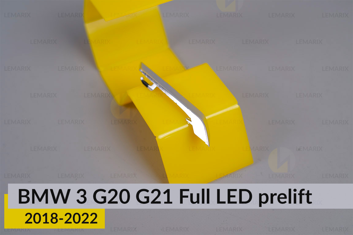 Хромований декор боковий зовнішній BMW 3 G20 G21 Full LED (2018-2022) дорест правий