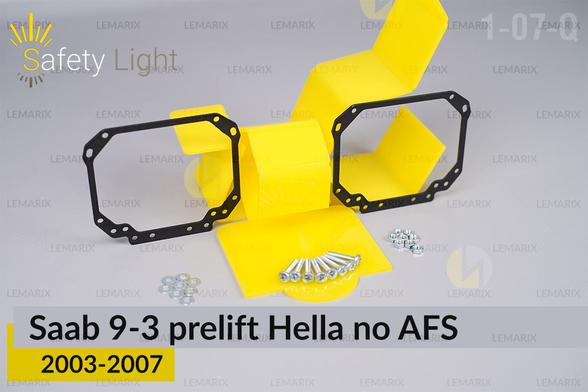 Перехідна рамка для Saab 9-3 Hella no AFS (2002-2007) дорест