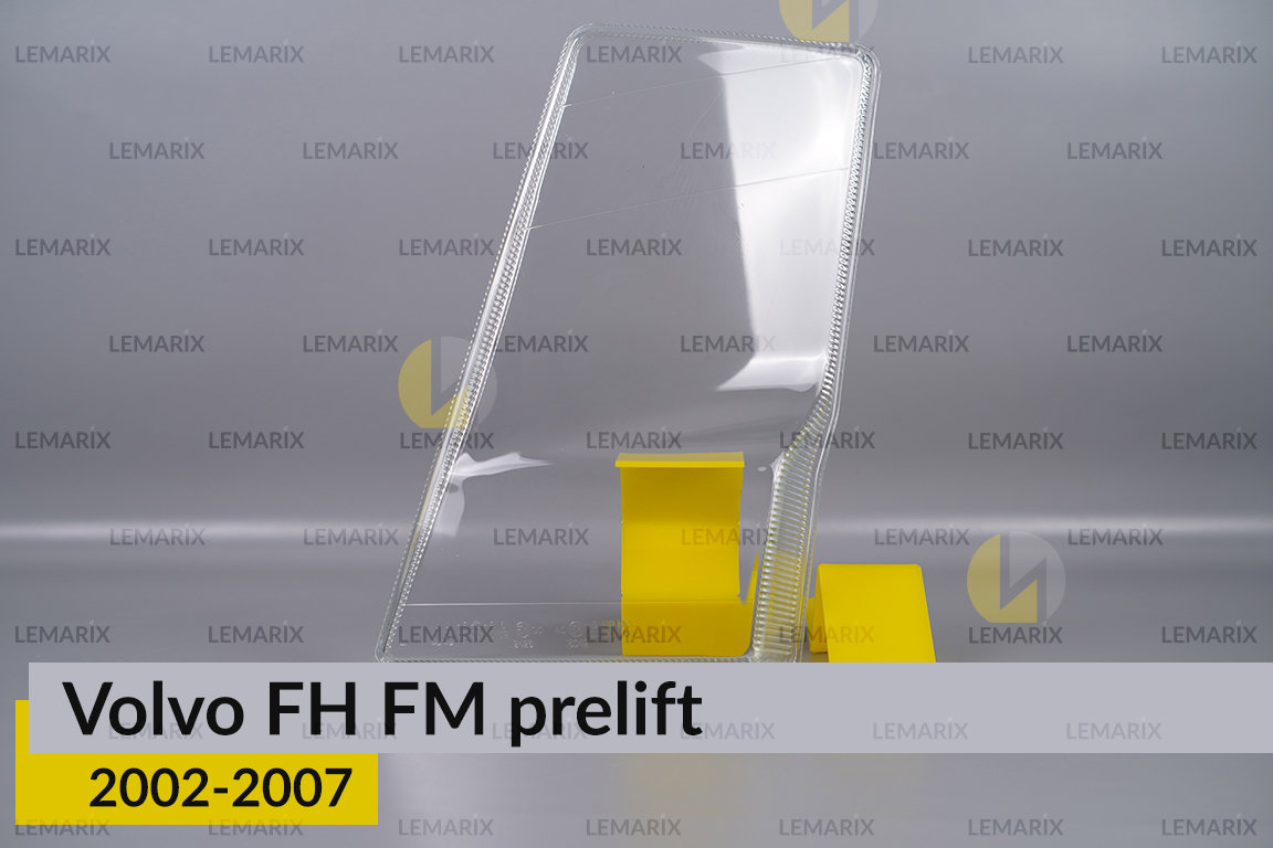 Скло фари Volvo FH FM (2002-2007) дорест ліве