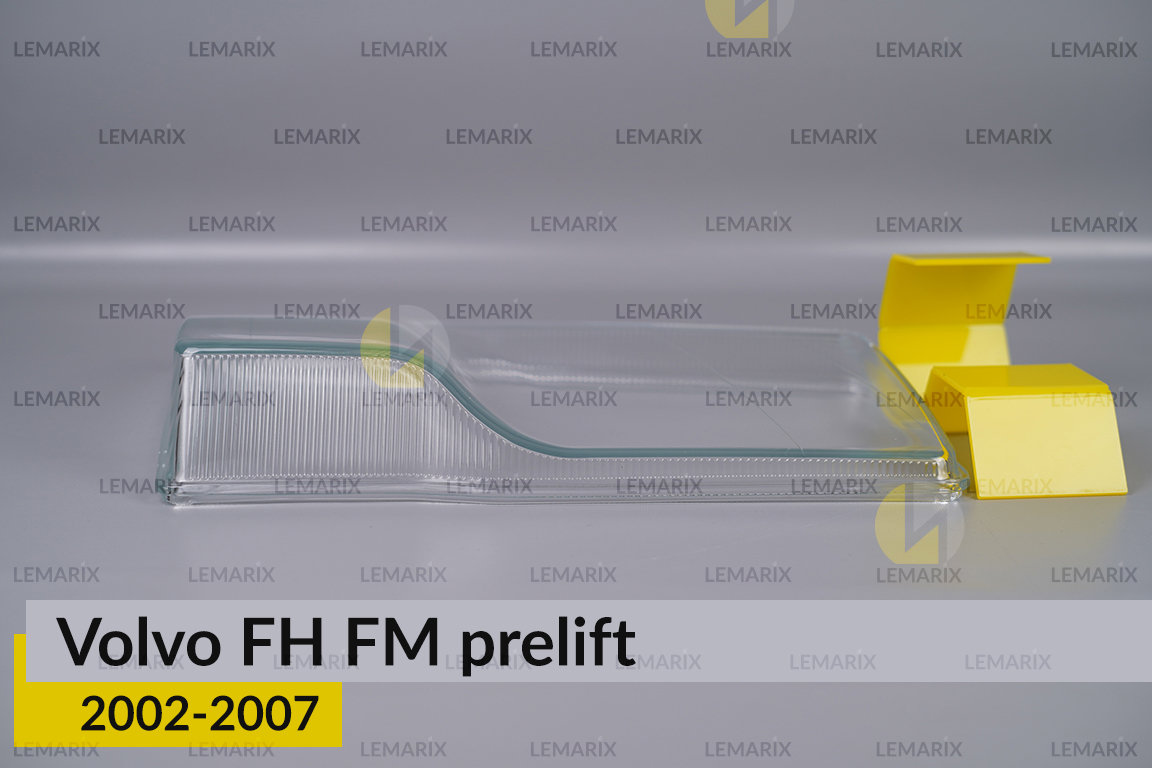 Скло фари Volvo FH FM (2002-2007) дорест ліве