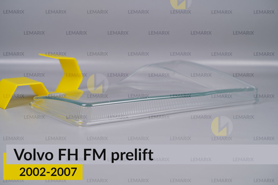 Скло фари Volvo FH FM (2002-2007) дорест ліве