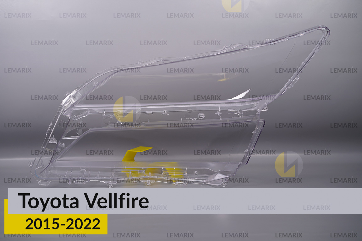 Скло фари Toyota Vellfire (2015-2022) праве