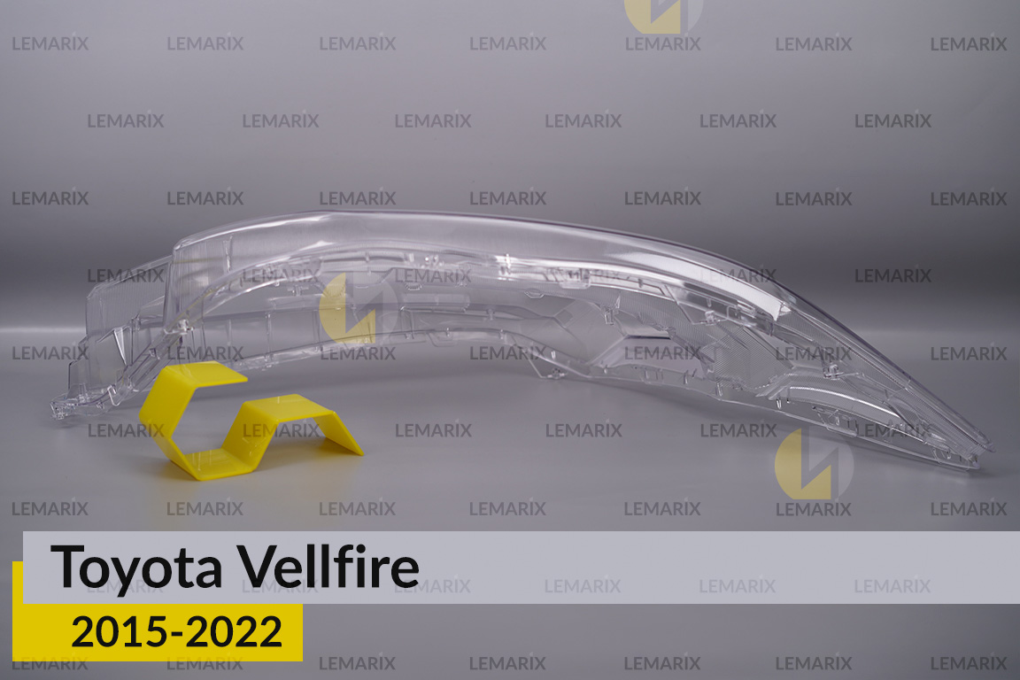 Скло фари Toyota Vellfire (2015-2022) праве