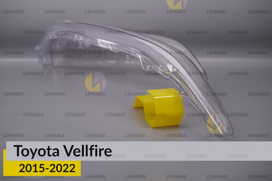 Скло фари Toyota Vellfire (2015-2022) праве
