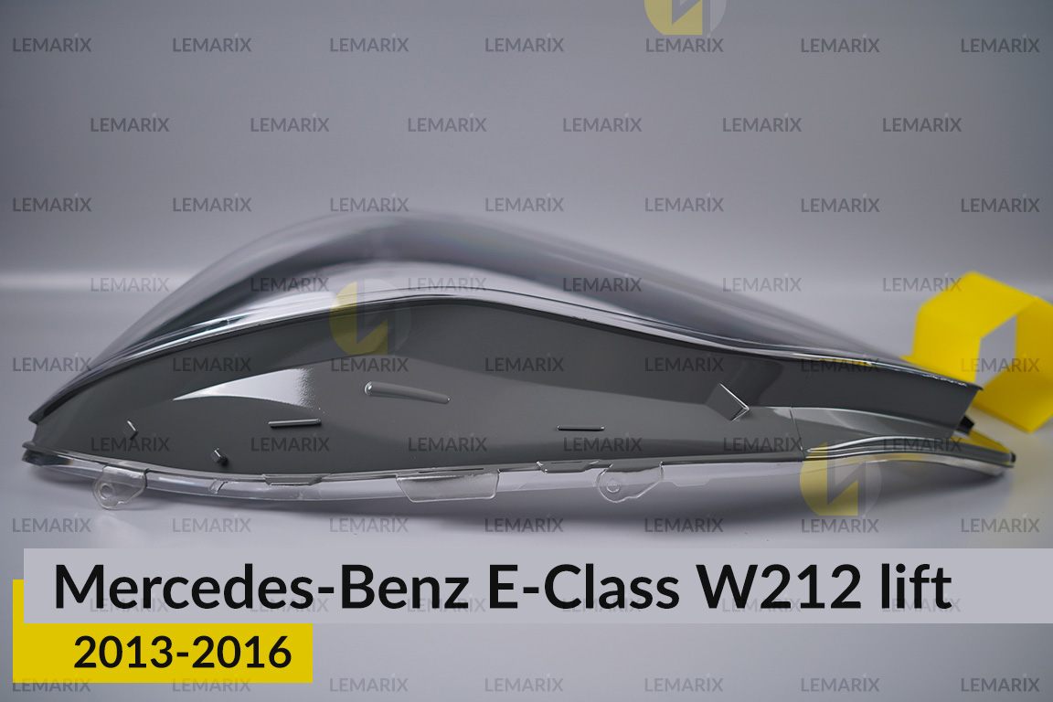 Скло фари Mercedes-Benz E-Class W212 (2013-2016) рест ліве