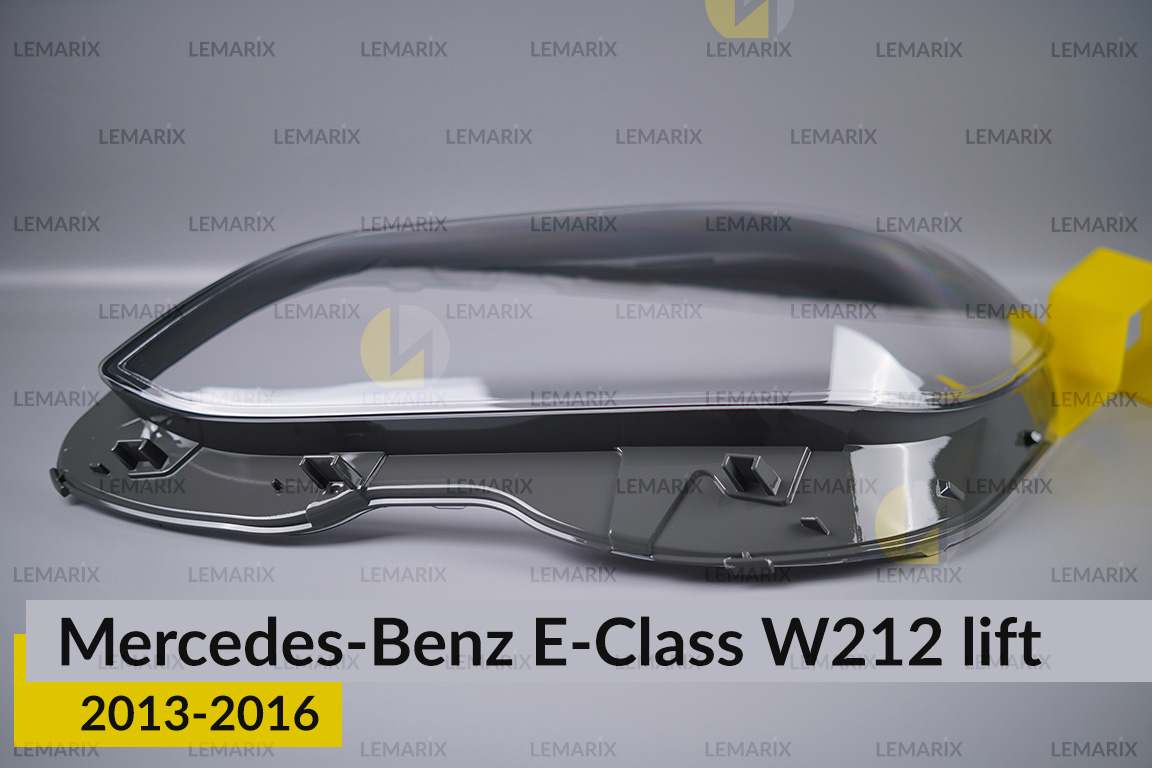 Скло фари Mercedes-Benz E-Class W212 (2013-2016) рест ліве