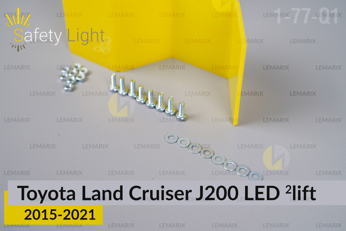 Перехідна рамка-обманка для Toyota Land Cruiser J200 LED (2015-2021) 2 рест