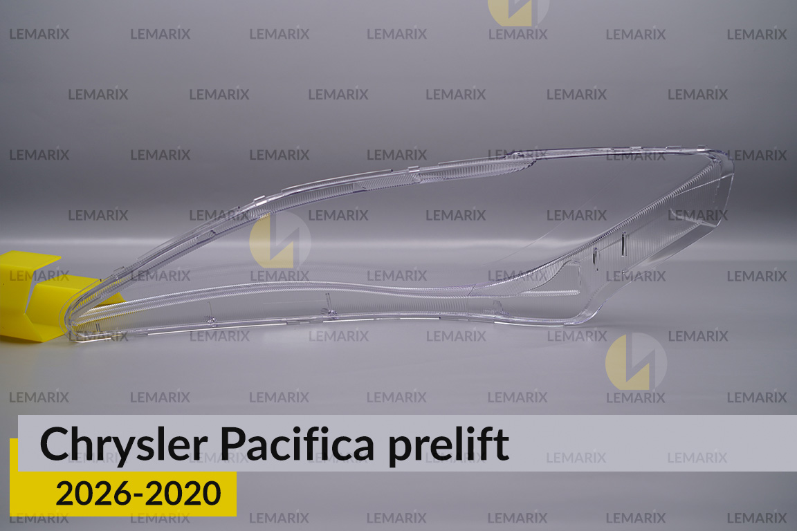 Скло фари Chrysler Pacifica (2016-2020) дорест праве