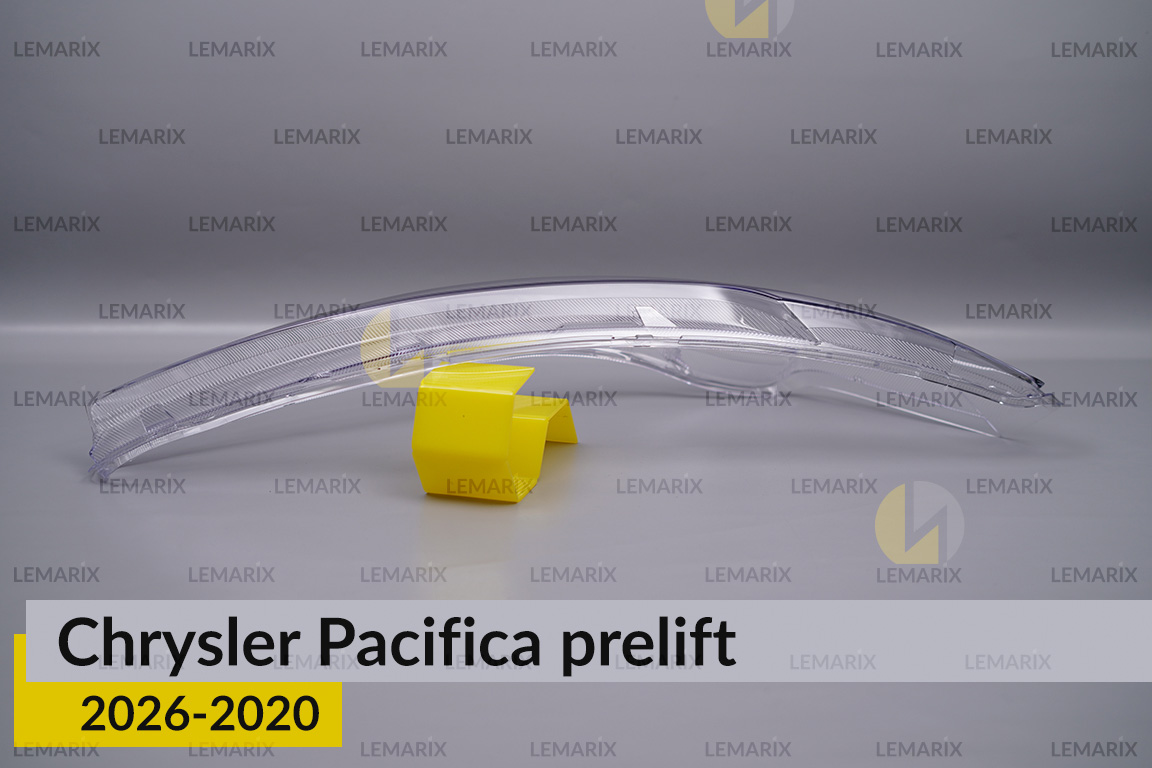 Скло фари Chrysler Pacifica (2016-2020) дорест праве