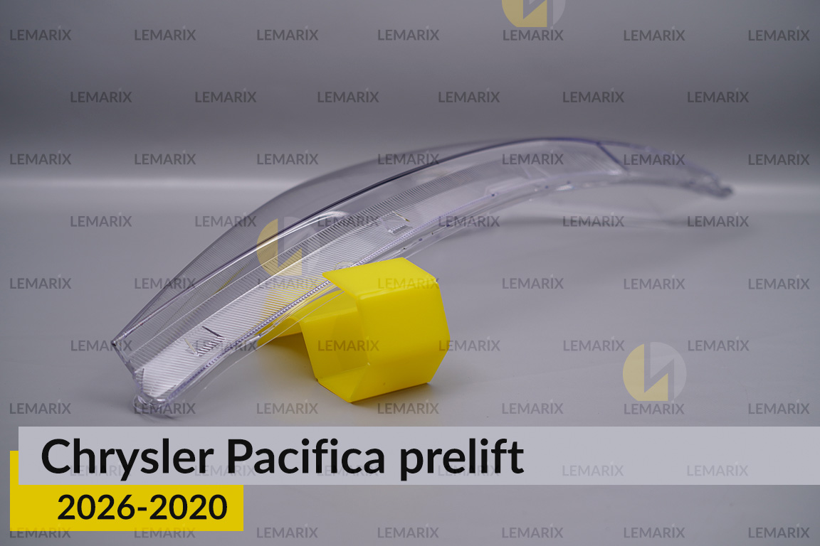 Скло фари Chrysler Pacifica (2016-2020) дорест праве