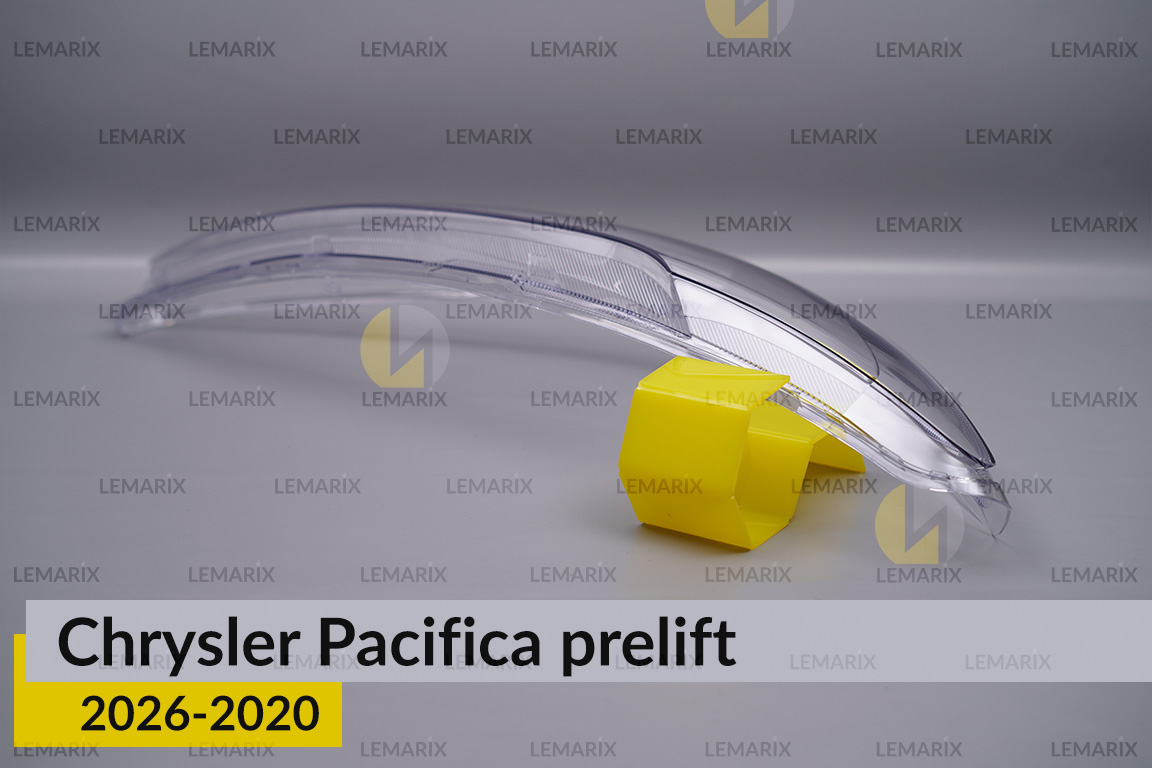 Скло фари Chrysler Pacifica (2016-2020) дорест праве