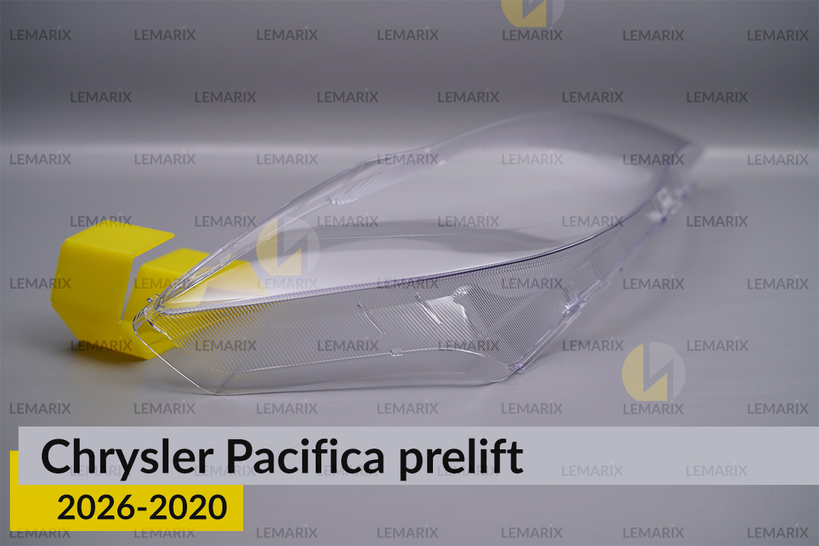 Скло фари Chrysler Pacifica (2016-2020) дорест праве
