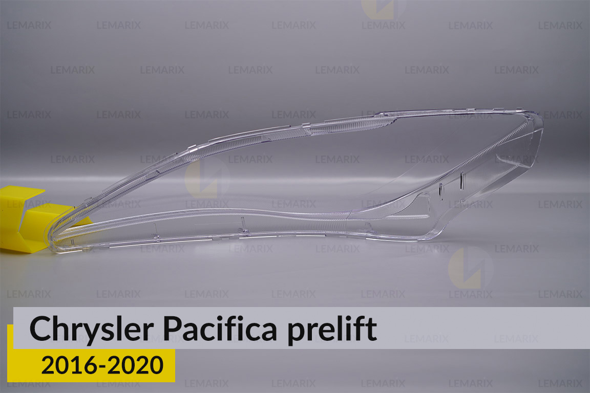 Скло фари Chrysler Pacifica (2016-2020) дорест праве