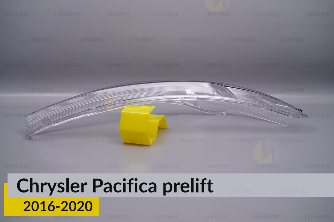 Скло фари Chrysler Pacifica (2016-2020) дорест праве