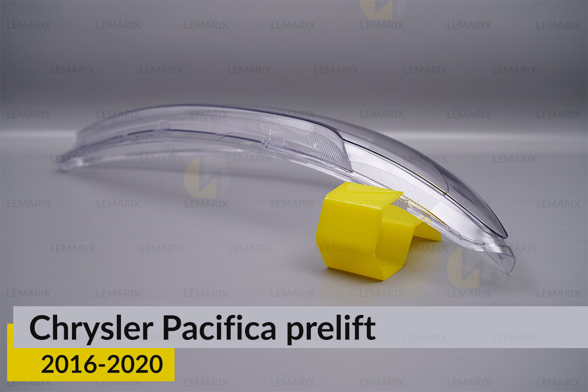 Скло фари Chrysler Pacifica (2016-2020) дорест праве