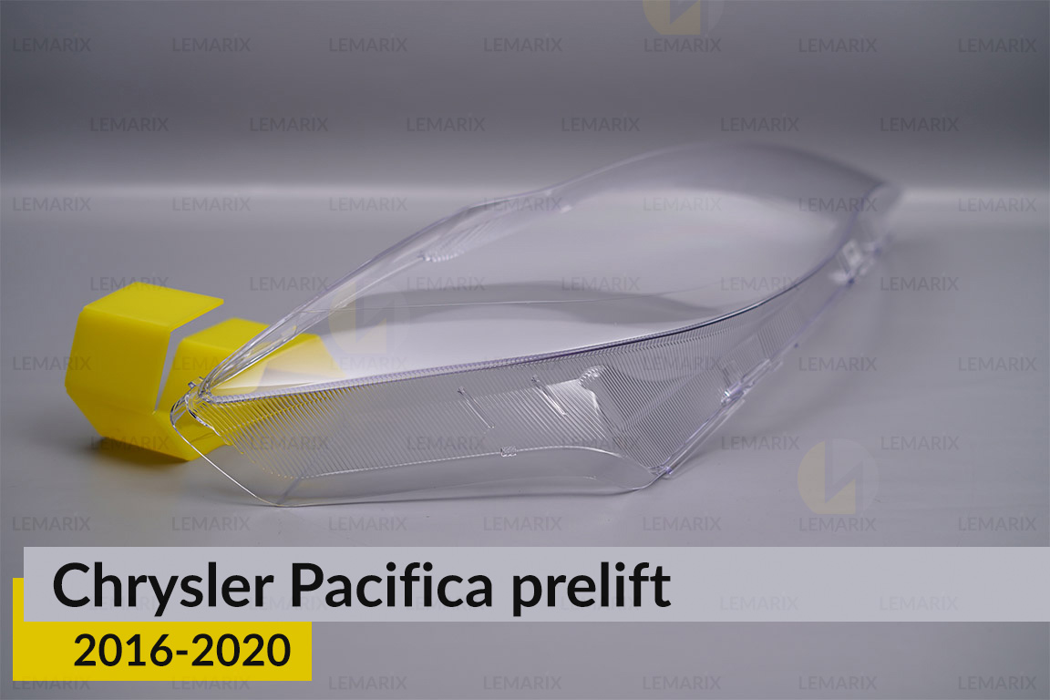 Скло фари Chrysler Pacifica (2016-2020) дорест праве
