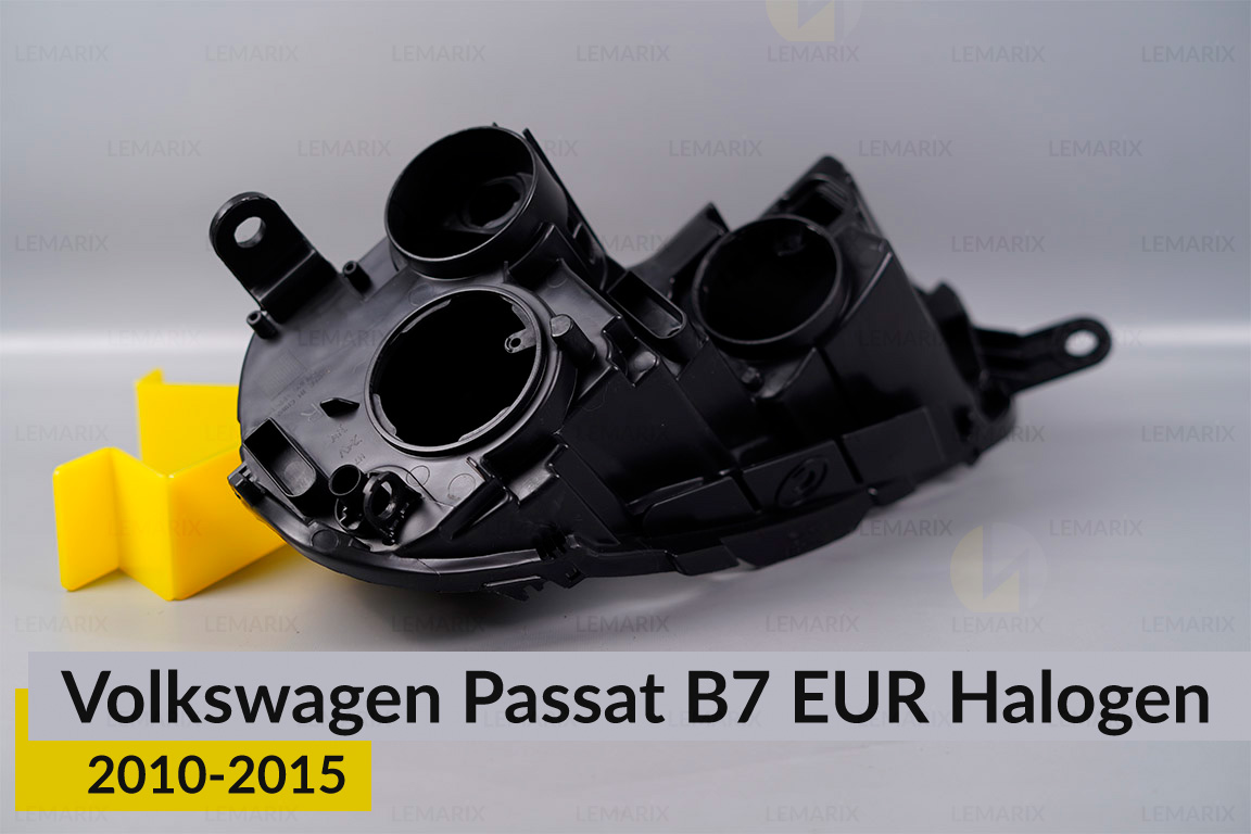 Корпус фари VW Volkswagen Passat B7 EUR Halogen (2010-2015) правий