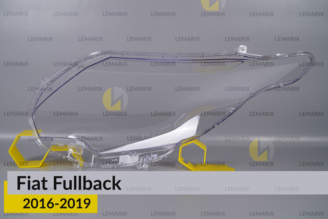 Скло фари Fiat Fullback (2016-2019) праве