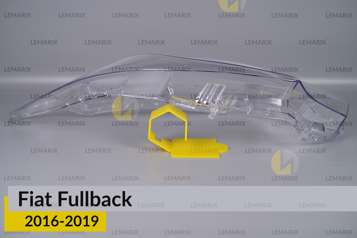 Скло фари Fiat Fullback (2016-2019) праве